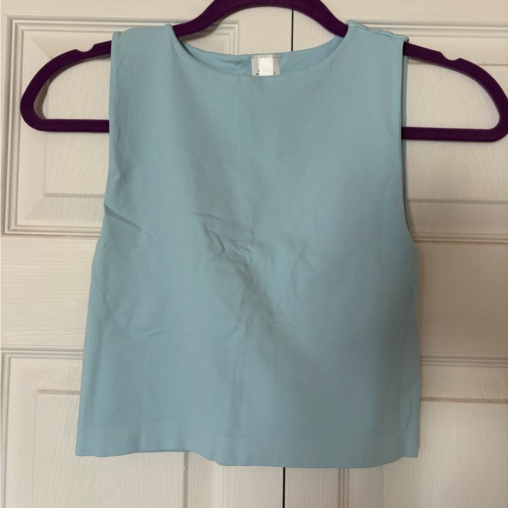 Nikibiki Sky Blue Sleeveless Top